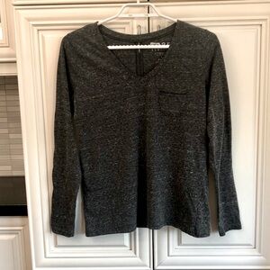 Poof! New York women’s grey l/s shirt